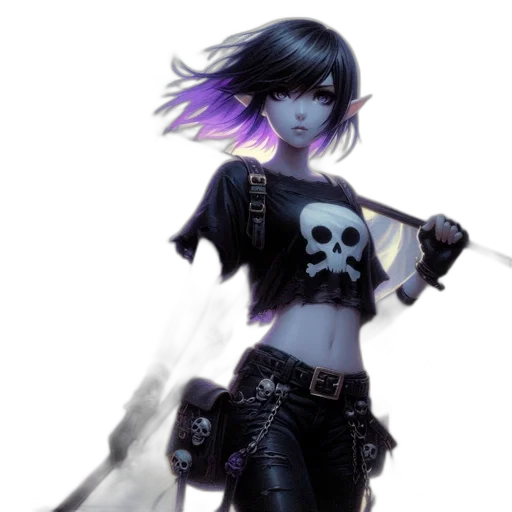 staff, weapon, sword, fantasy art transparent PNG cut-out