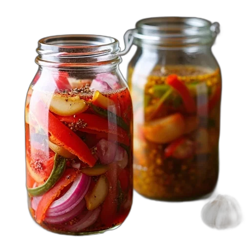 food, bottle, photorealistic, two transparent PNG cut-out