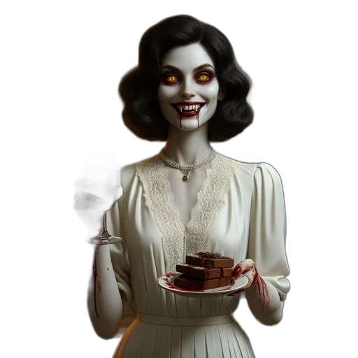 face, dress, food, staff transparent PNG cut-out