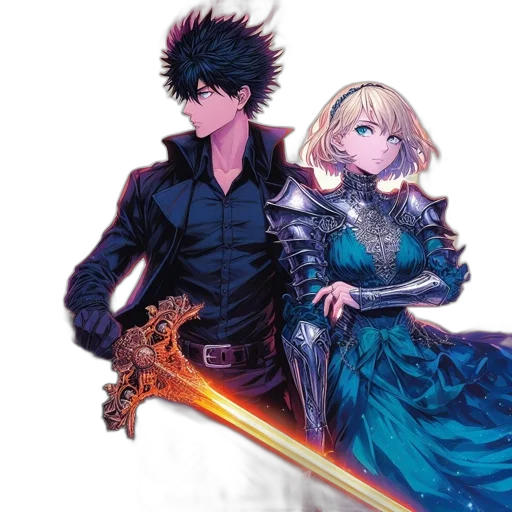sword, staff, concept art, anime transparent PNG cut-out