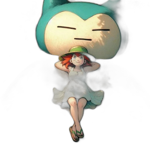 hat, dress, mask, staff transparent PNG cut-out