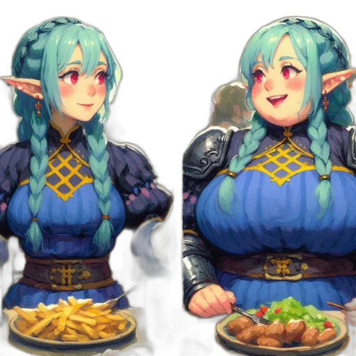 food, concept art, fantasy art, pixel art transparent PNG cut-out