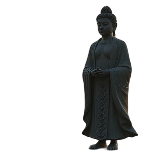 staff, dress, 3d render, concept art transparent PNG cut-out