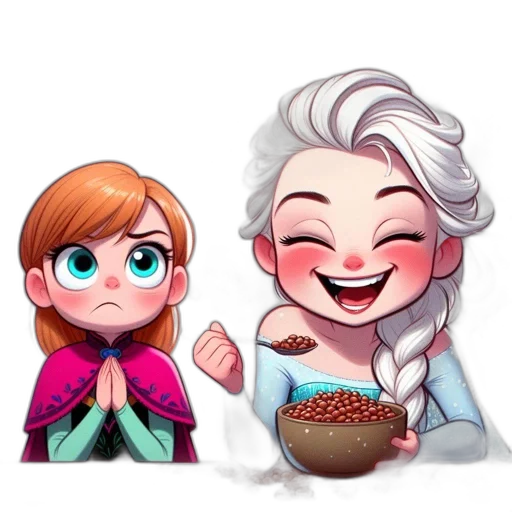 food, cartoon, pixel art, concept art transparent PNG cut-out