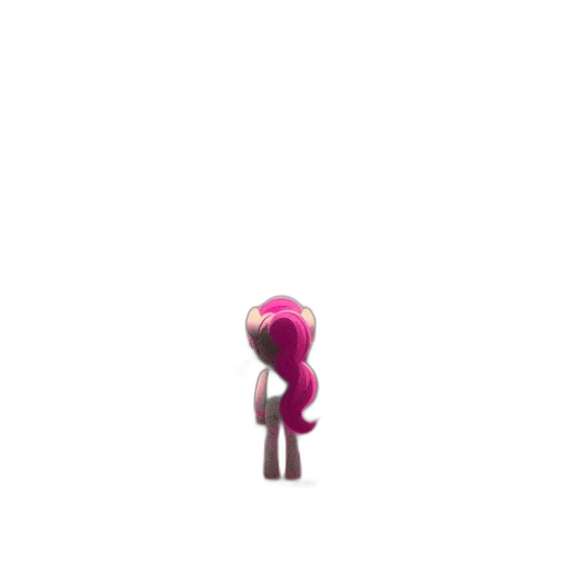staff, hair, creature, robot transparent PNG cut-out