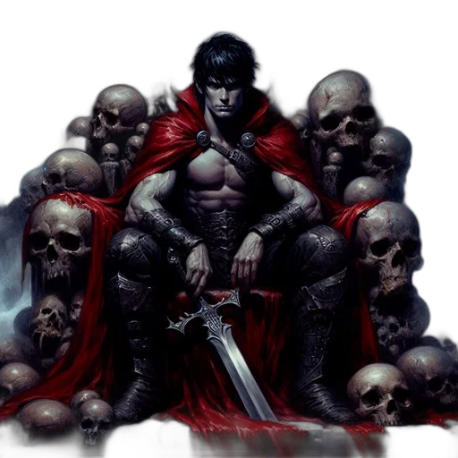 sword, fantasy art, concept art, comic book art transparent PNG cut-out