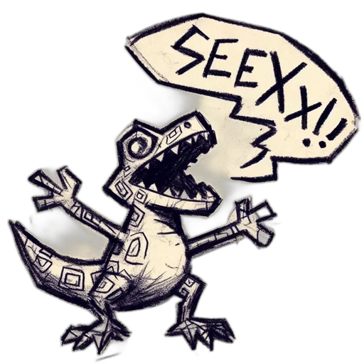 dragon, creature, robot, concept art transparent PNG cut-out