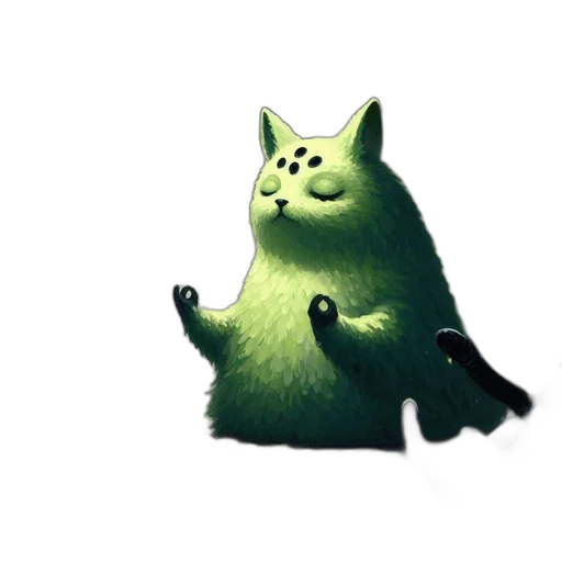 animal, creature, staff, dress transparent PNG cut-out