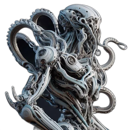 robot, creature, jewelry, mask transparent PNG cut-out