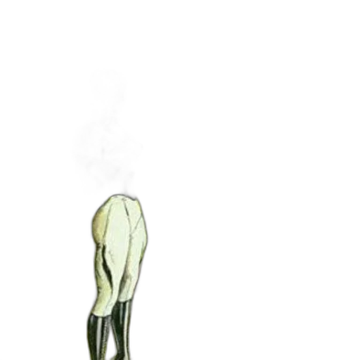 staff, hair, bottle, flower transparent PNG cut-out