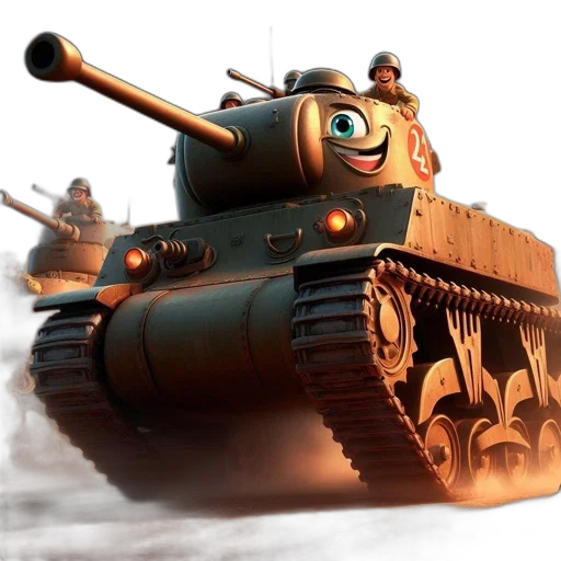 weapon, robot, animal, car transparent PNG cut-out