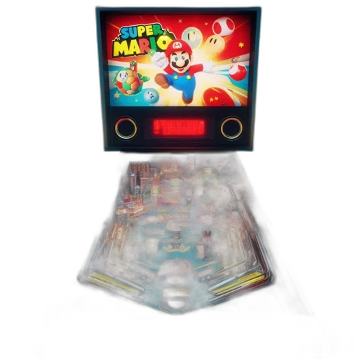 robot, weapon, digital, pinball transparent PNG cut-out