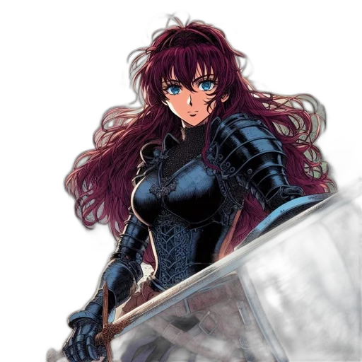 sword, weapon, anime, fantasy art transparent PNG cut-out