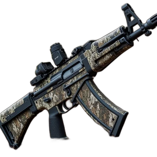 weapon, 3d render, photorealistic, concept art transparent PNG cut-out