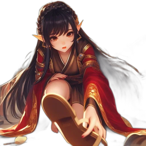 dragon, staff, sword, weapon transparent PNG cut-out