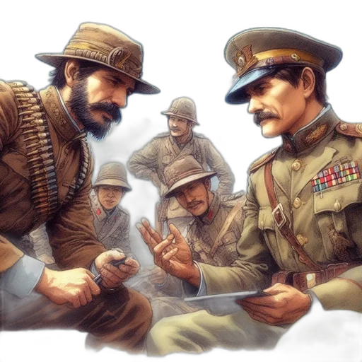 concept art, comic book art, oil painting, fantasy art transparent PNG cut-out