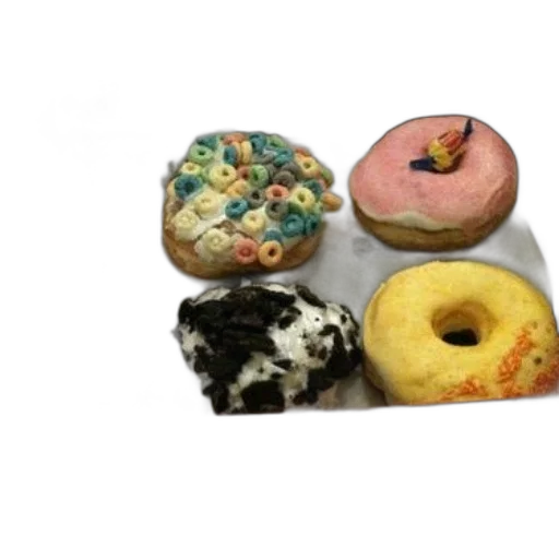 food, box, voodoo, doughnut transparent PNG cut-out