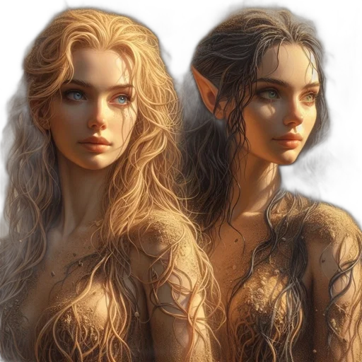 dragon, hair, fantasy art, concept art transparent PNG cut-out
