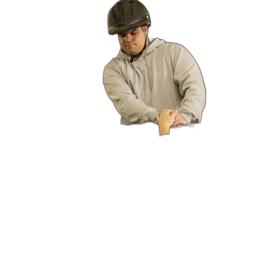 hat, jacket, staff, weapon transparent PNG cut-out