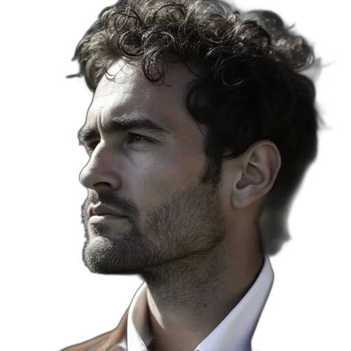 face, staff, crown, hair transparent PNG cut-out