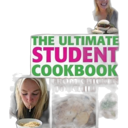 food, ultimate, student, cookbook transparent PNG cut-out