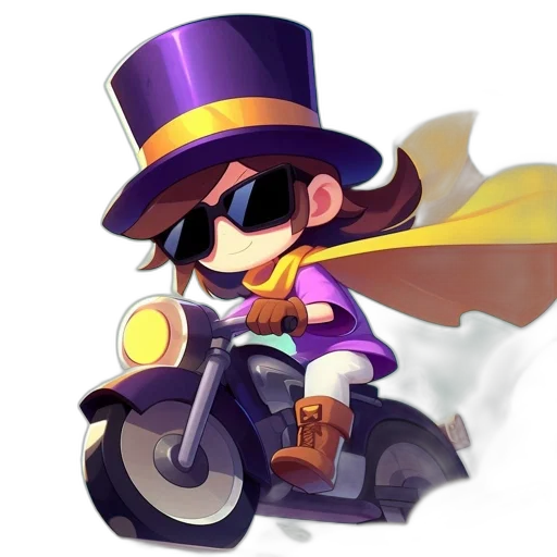hat, concept art, pixel art, 3d render transparent PNG cut-out