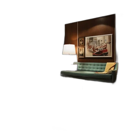 furniture, sword, 3d render, photorealistic transparent PNG cut-out