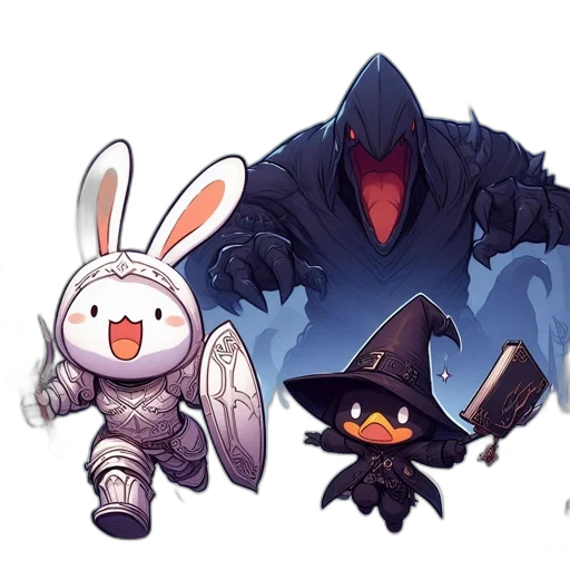 creature, mask, concept art, pixel art transparent PNG cut-out