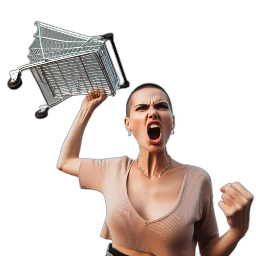 furniture, dress, intense, woman transparent PNG cut-out
