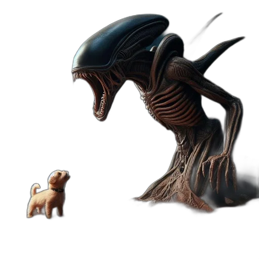 creature, animal, dragon, concept art transparent PNG cut-out