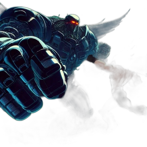 robot, weapon, dragon, concept art transparent PNG cut-out