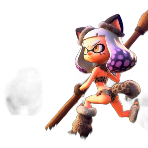 staff, weapon, animal, concept art transparent PNG cut-out