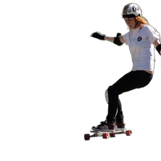 person, wearing, white, helmet transparent PNG cut-out