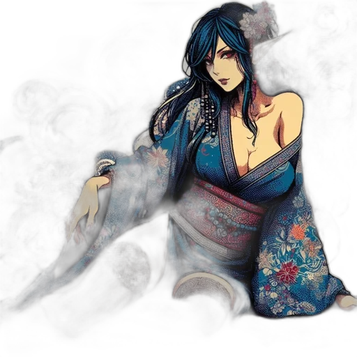 dress, fantasy art, concept art, watercolor transparent PNG cut-out