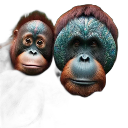mask, animal, face, jewelry transparent PNG cut-out