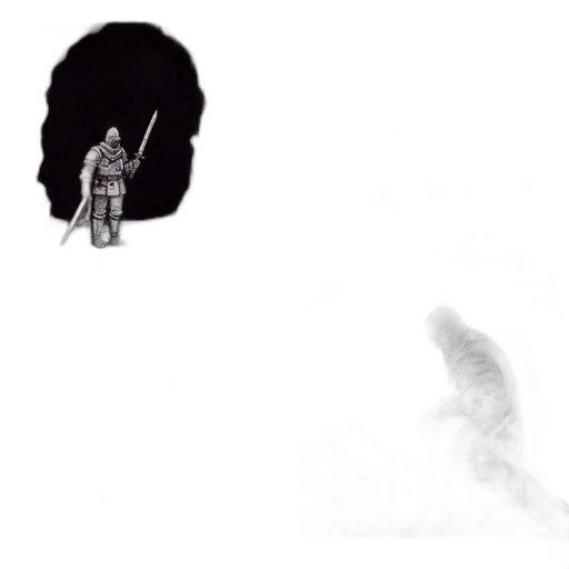 creature, sword, animal, hair transparent PNG cut-out