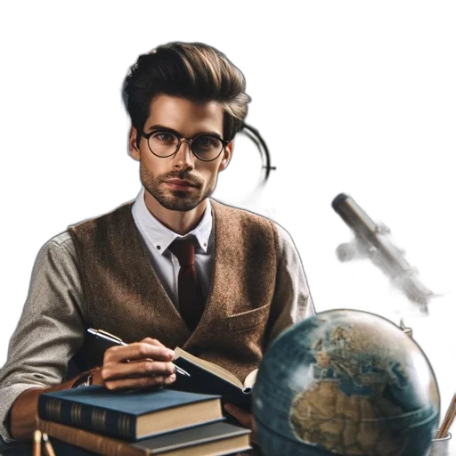 jacket, staff, hair, concept art transparent PNG cut-out