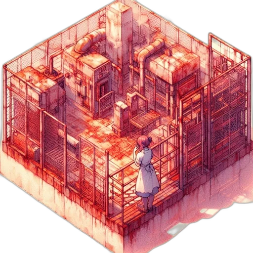 building, robot, furniture, weapon transparent PNG cut-out