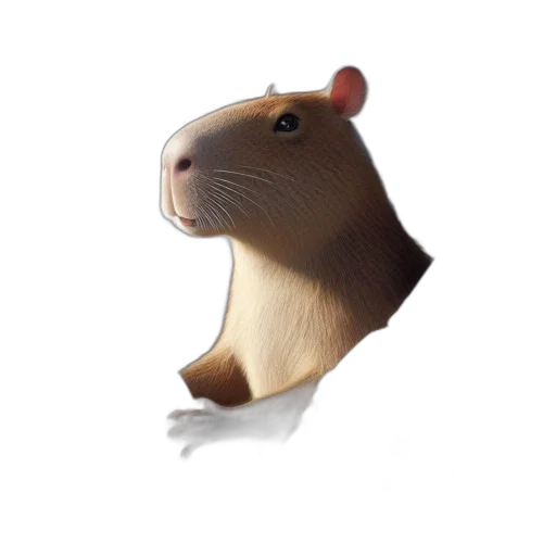 animal, creature, hat, staff transparent PNG cut-out