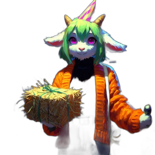 staff, creature, jacket, mask transparent PNG cut-out