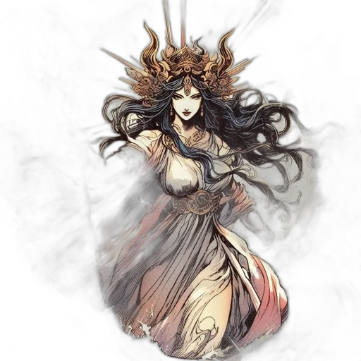 crown, dress, fantasy art, concept art transparent PNG cut-out