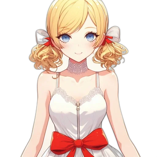 dress, staff, crown, flower transparent PNG cut-out