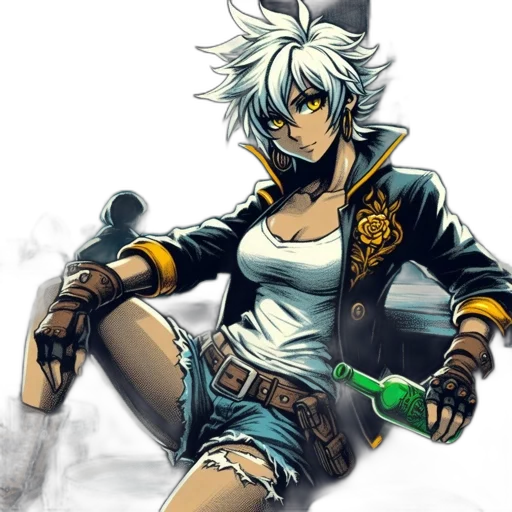 weapon, staff, sword, jacket transparent PNG cut-out