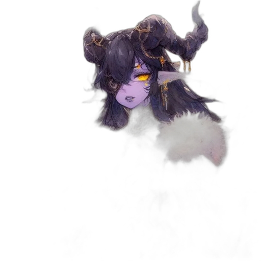 dragon, staff, mask, creature transparent PNG cut-out