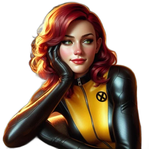 comic book art, concept art, fantasy art, photorealistic transparent PNG cut-out