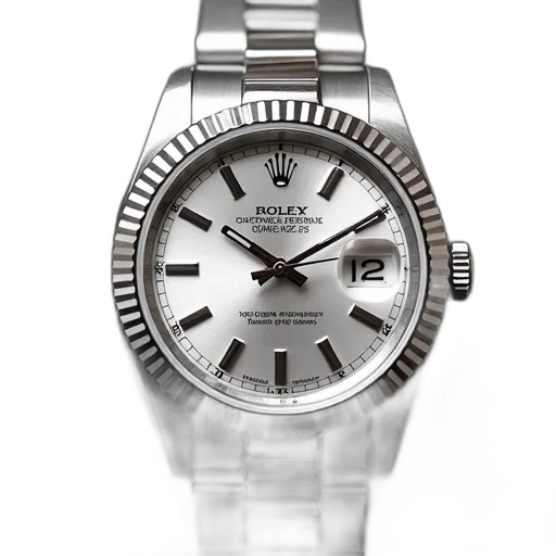 jewelry, rolex, datejust, 16234 transparent PNG cut-out