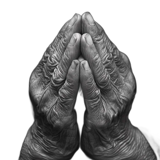 pencil sketch, photorealistic, 3d render, elderly transparent PNG cut-out