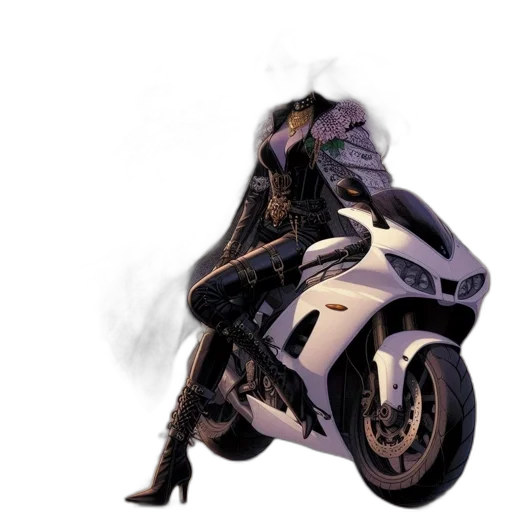 jacket, weapon, concept art, photorealistic transparent PNG cut-out
