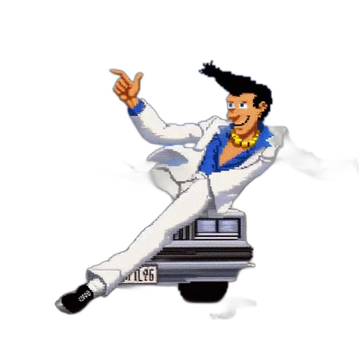 car, jacket, pixel art, concept art transparent PNG cut-out