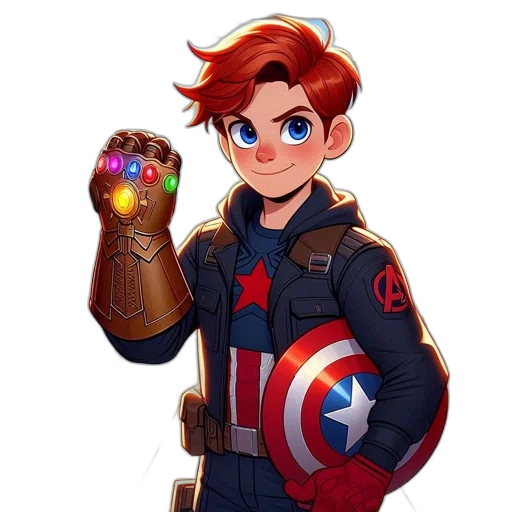 staff, weapon, jacket, comic book art transparent PNG cut-out